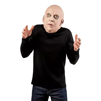 Mens The Addams Family Uncle Fester Mask Costume Accessory