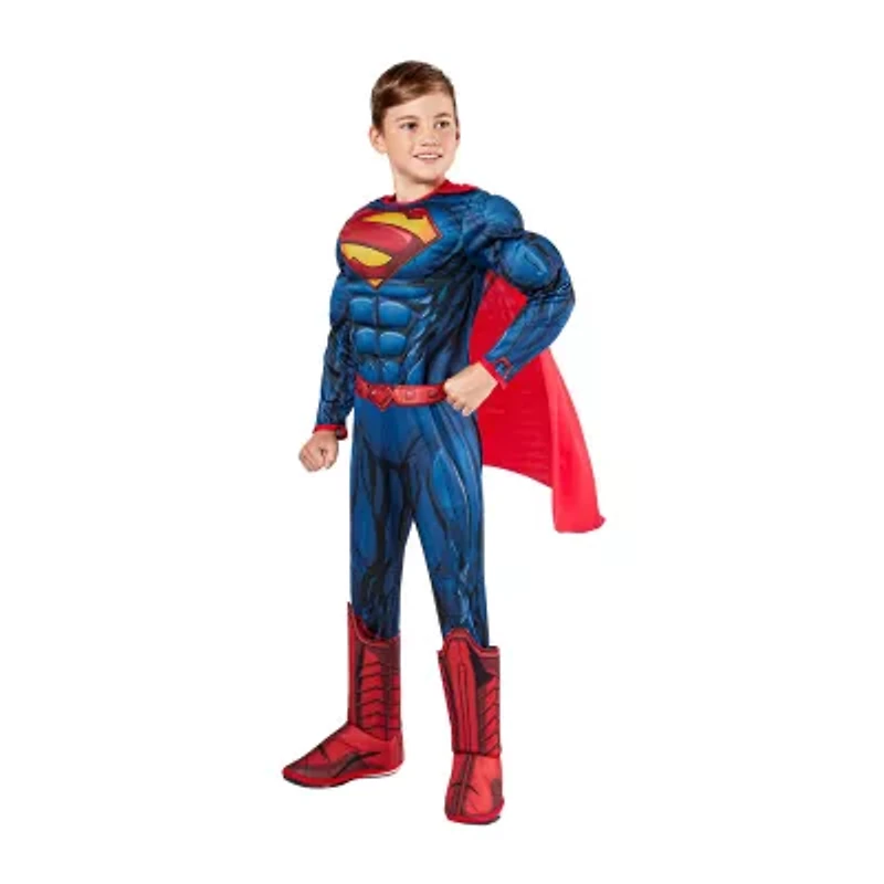 Little & Big Kid Boys Deluxe Justice League Superman 2-pc. Costume