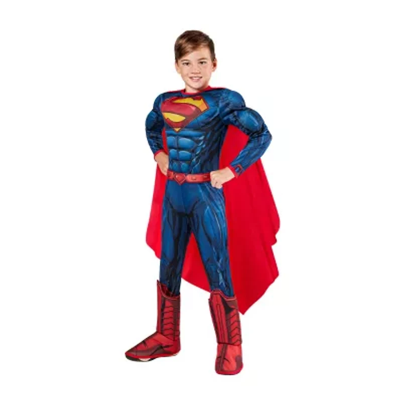 Little & Big Kid Boys Deluxe Justice League Superman 2-pc. Costume