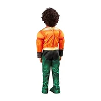 Toddler Boys League Of Super Pets : Aquaman DC Comics Costume