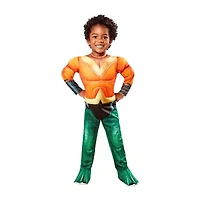 Toddler Boys League Of Super Pets : Aquaman DC Comics Costume