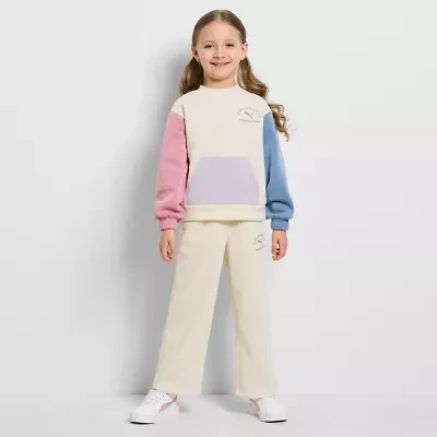 PUMA Little Girls 2-pc. Pant Set