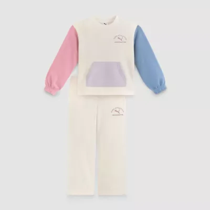 PUMA Little Girls 2-pc. Pant Set