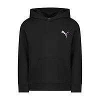 PUMA Big Kid Girls Long Sleeve Fleece Hoodie