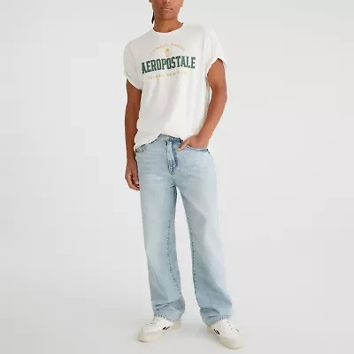 AEROPOSTALE. Mens Short Sleeve Classic Fit Graphic T-Shirt