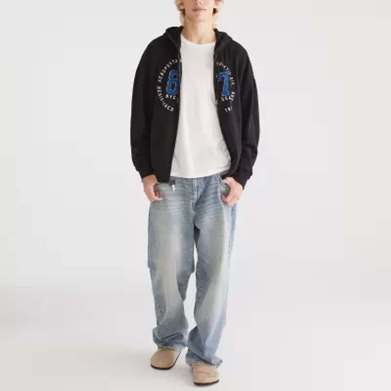 AEROPOSTALE Mens Long Sleeve Zipper Hoodie