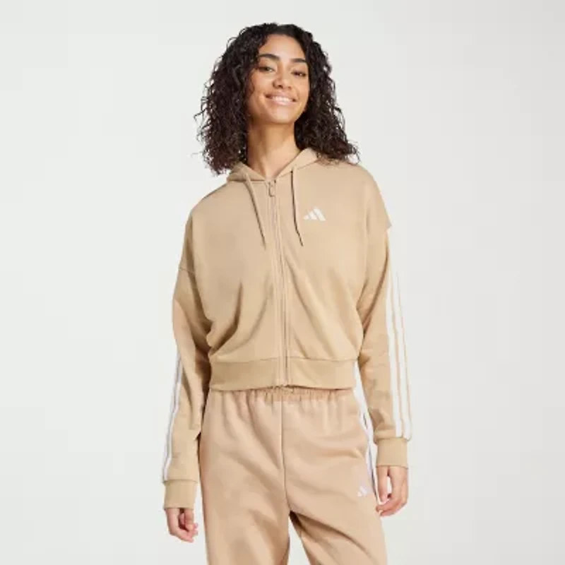 adidas Womens Long Sleeve Zipper Active Hoodie