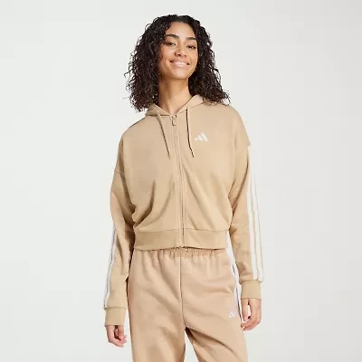 adidas Womens Long Sleeve Zipper Active Hoodie