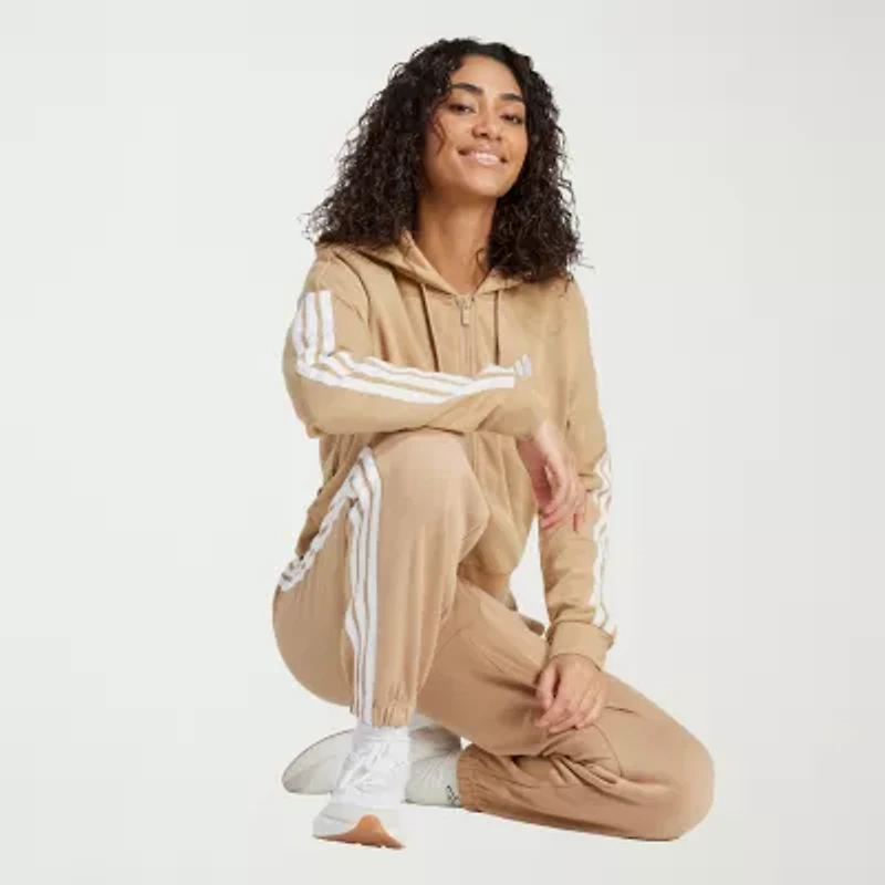 adidas Womens Long Sleeve Zipper Active Hoodie