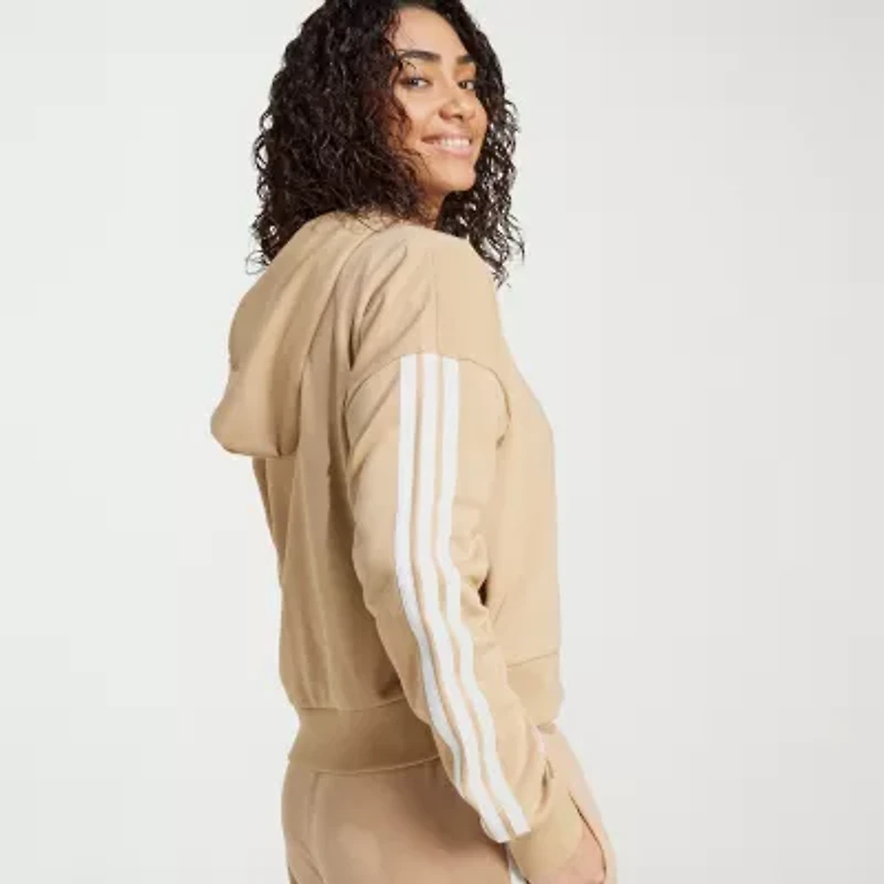 adidas Womens Long Sleeve Zipper Active Hoodie