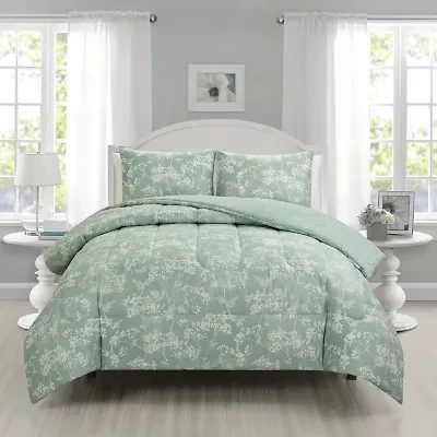 Richmond Park Drea 3-pc. Floral Reversible Midweight Comforter Set