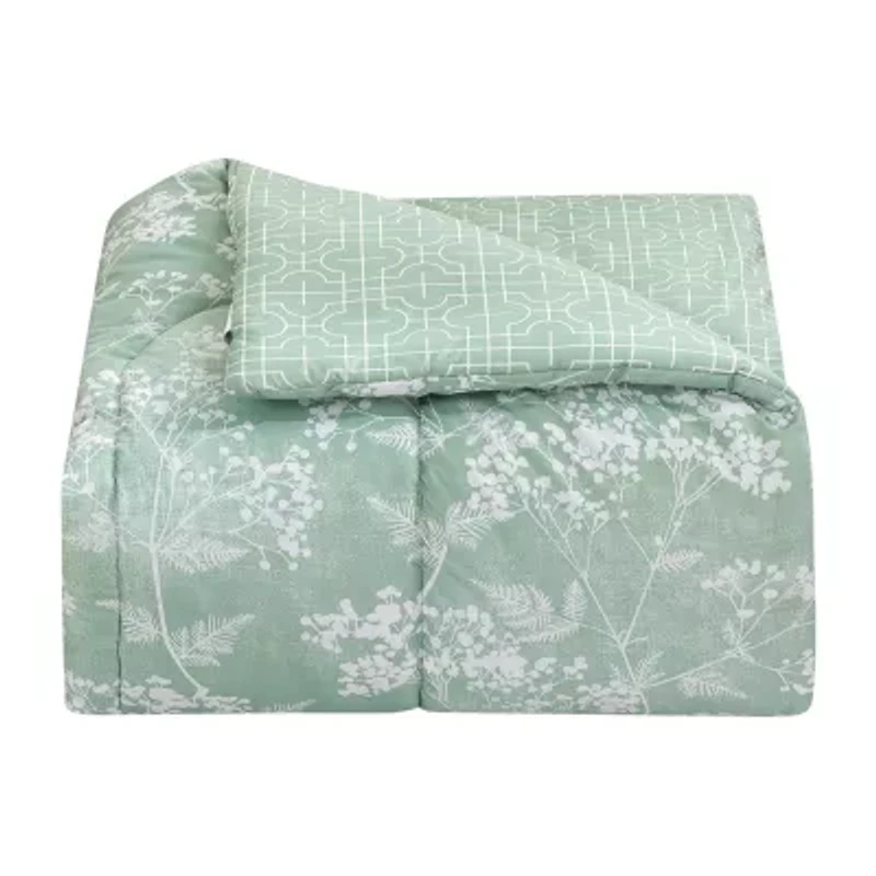 Richmond Park Drea 3-pc. Floral Reversible Midweight Comforter Set
