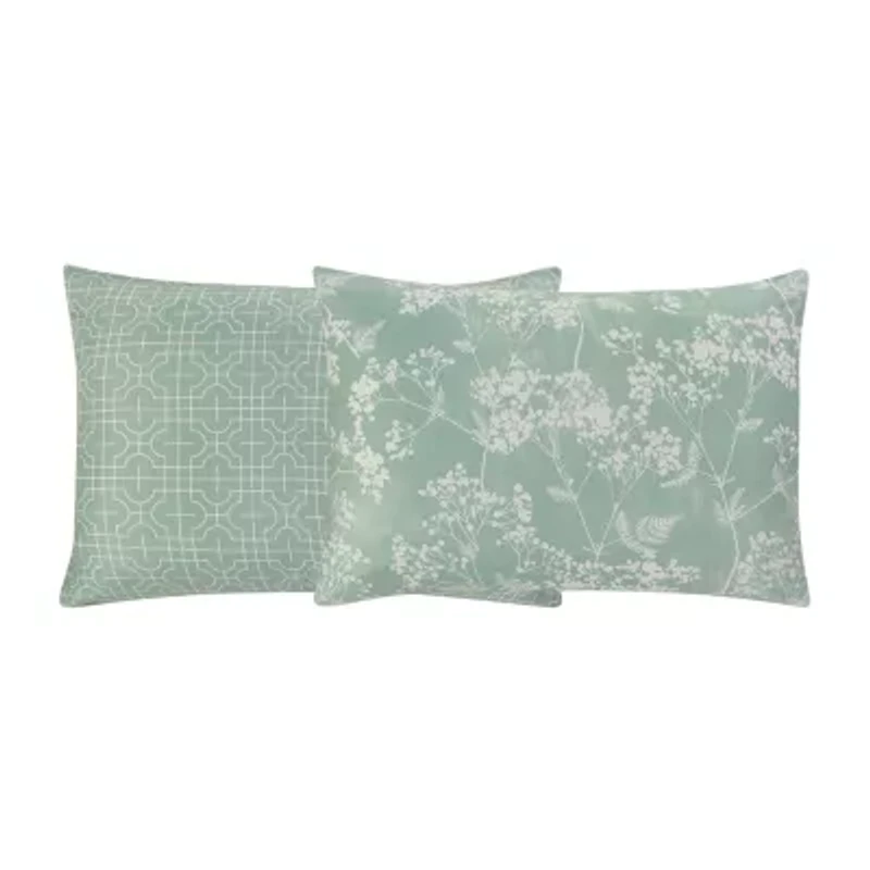 Richmond Park Drea 3-pc. Floral Reversible Midweight Comforter Set