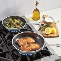 Cuisinart Fusion Stainless Steel 2-pk Skillet Set