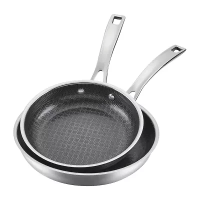 Cuisinart Fusion Stainless Steel 2-pk Skillet Set