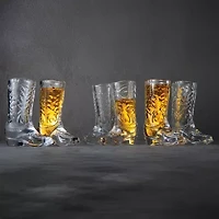 Whiskey and Rye 6-pc. Shot Glass Set