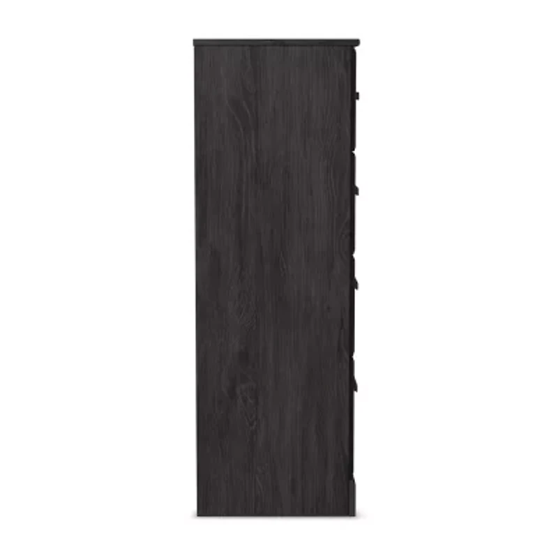 Signature Design by Ashley Belachime 4-Drawer Chest of Drawers in Charcoal
