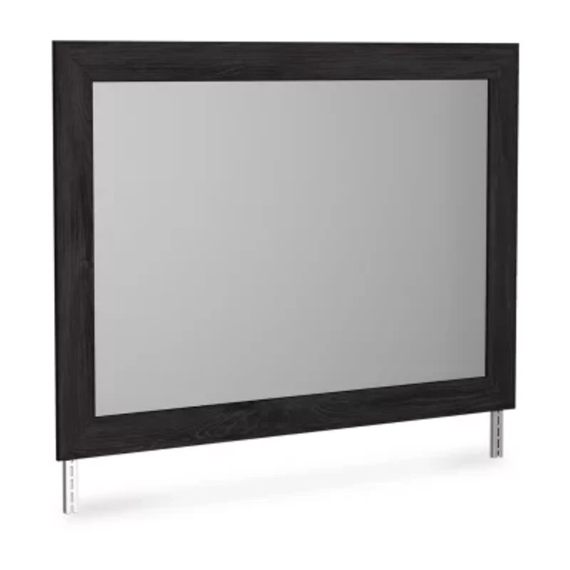 Signature Design by Ashley Belachime 42" Bedroom Dresser Mirror in Charcoal