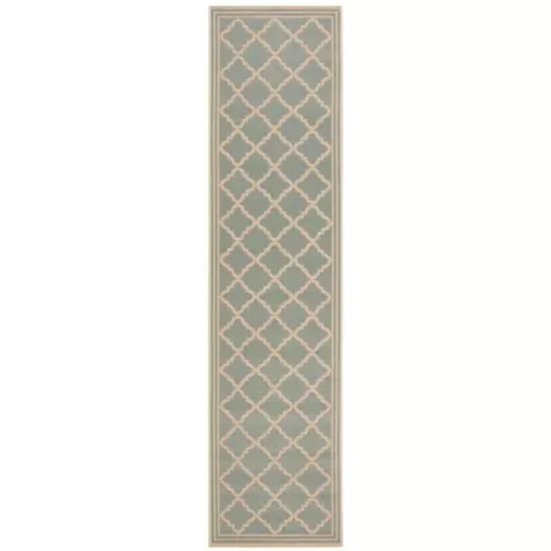 Safavieh Linden Collection Ellison Geometric Runner Rug