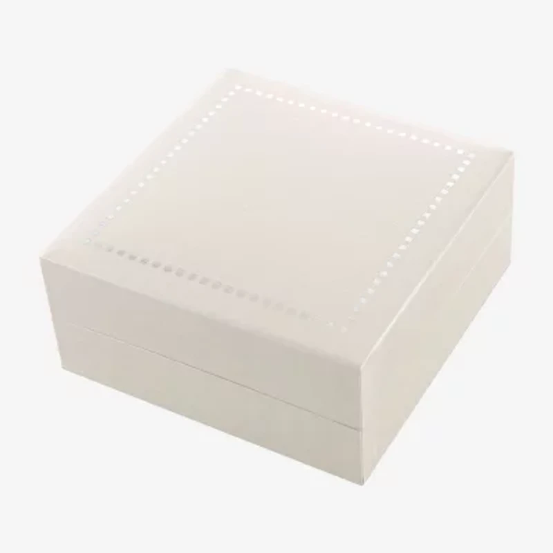 Silver Treasures Cultured Freshwater Pearl Womens White Sterling Silver Drop Earrings