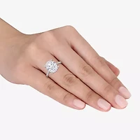 Womens 4 7/8 Ct. T.W. Lab Created White Moissanite 10K Gold Solitaire Engagement Ring