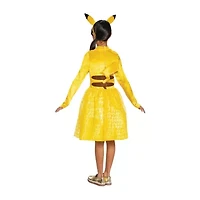 Little & Big Kid Girls Pikachu Classic Pokeman Costume