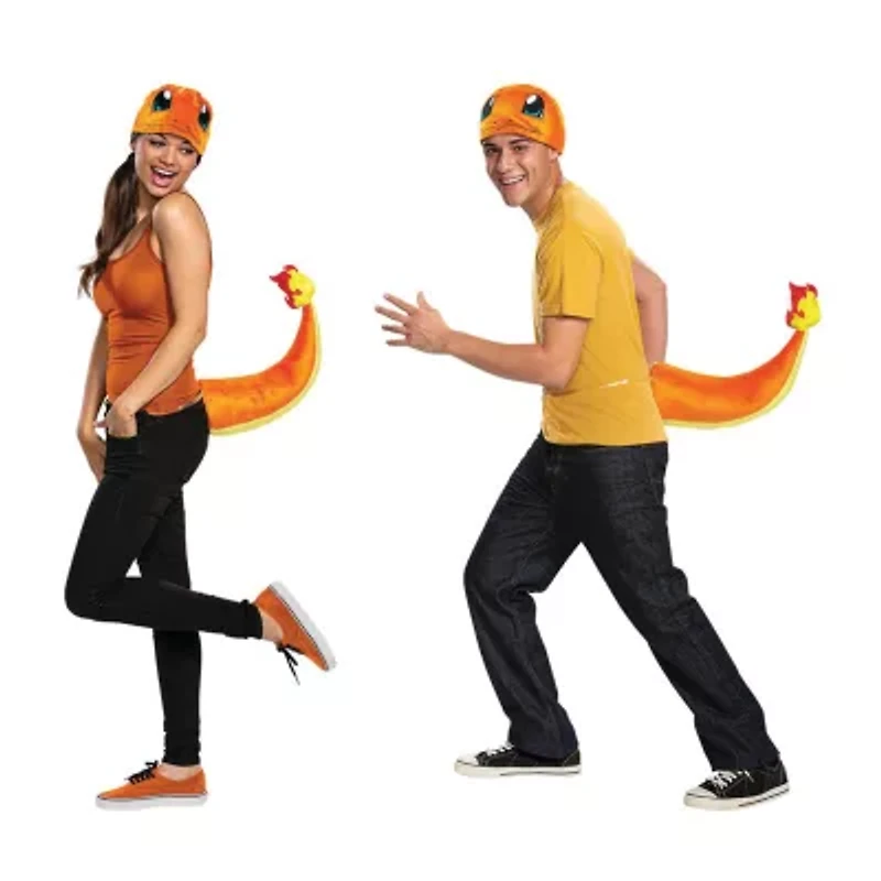 Unisex Adult Pokeman Charmander Kit Costume Accessory
