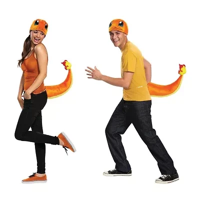 Unisex Adult Pokeman Charmander Kit Costume Accessory