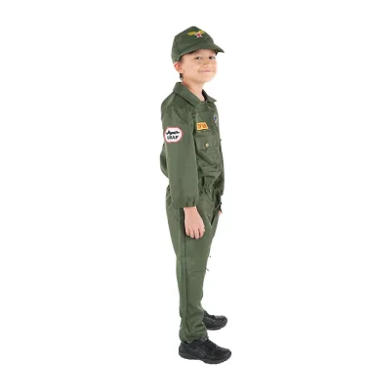 Little & Big Kid Boys Air Force Pilot Costume