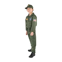Little & Big Kid Boys Air Force Pilot Costume