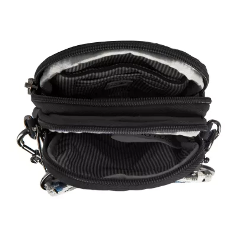 Travelon Boho Anti-Theft 2 Compartment Phone Crossbody
