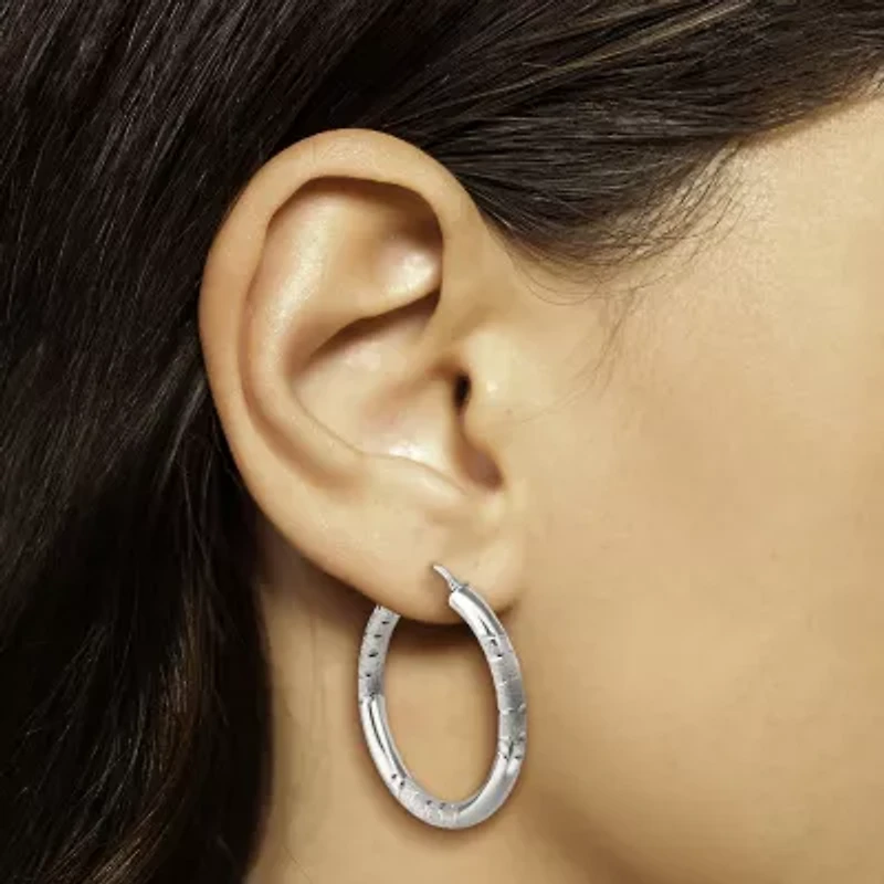 Sterling Silver Hoop Earrings