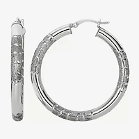 Sterling Silver Hoop Earrings