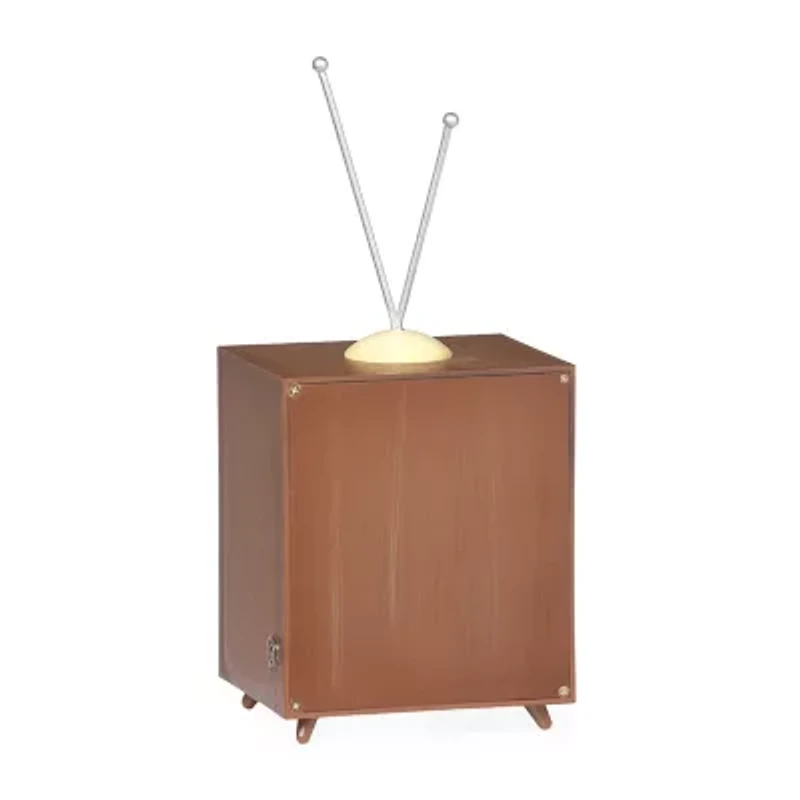 Roman 5.75in Musical Led Train Tv Plays Music Christmas Tabletop Decor