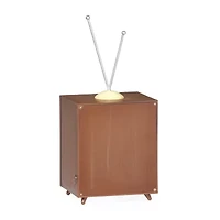 Roman 5.75in Musical Led Train Tv Plays Music Christmas Tabletop Decor