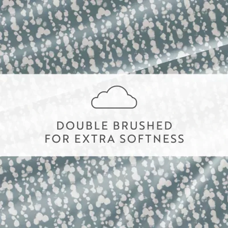 Casual Comfort Cloud Burst Patterned Sheet Set