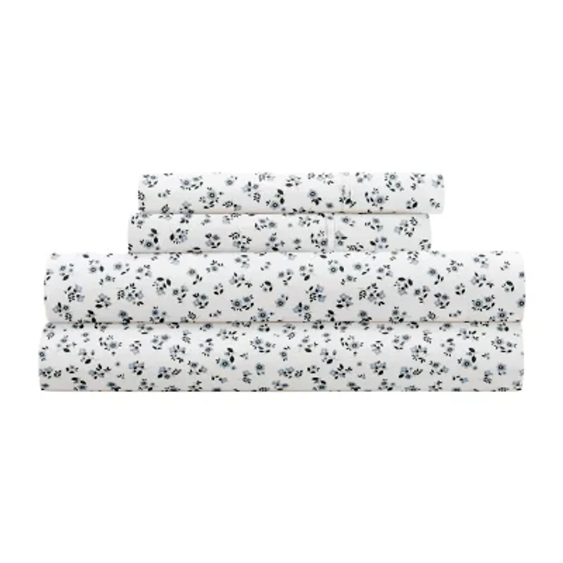 Casual Comfort Ditsy Floral Patterned Sheet Set