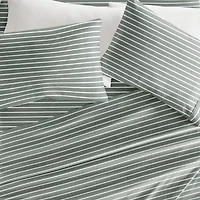 Casual Comfort Distressed Awning Patterned Sheet Set