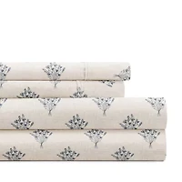 Casual Comfort Floral Bouquet Patterned Sheet Set