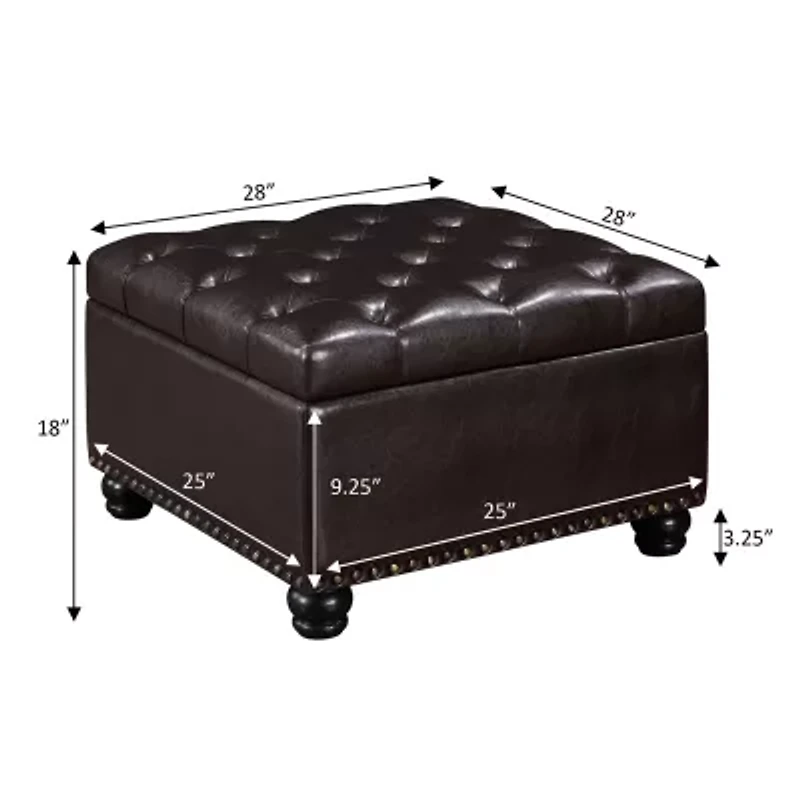 Herald Storage Ottoman