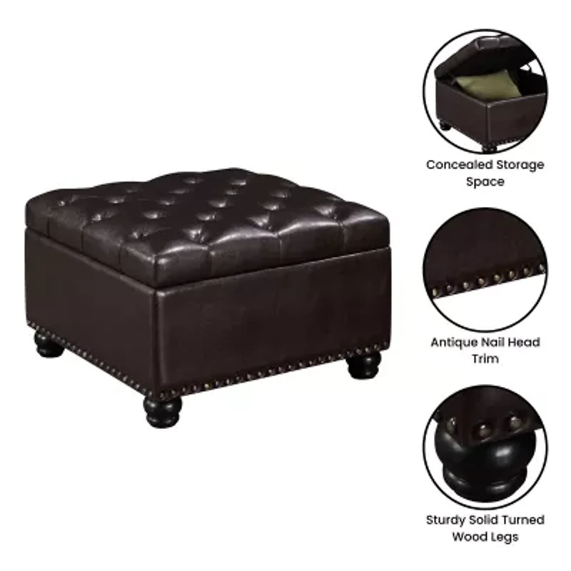 Herald Storage Ottoman