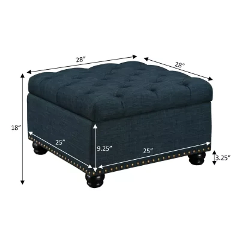 Herald Storage Ottoman