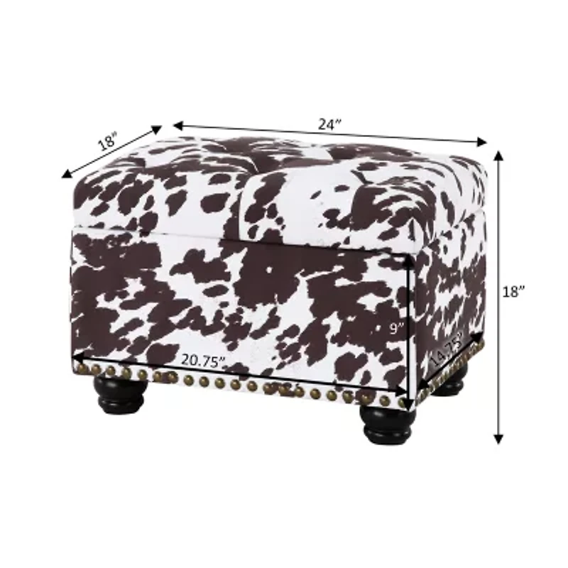 5th Avenue Storage Ottoman