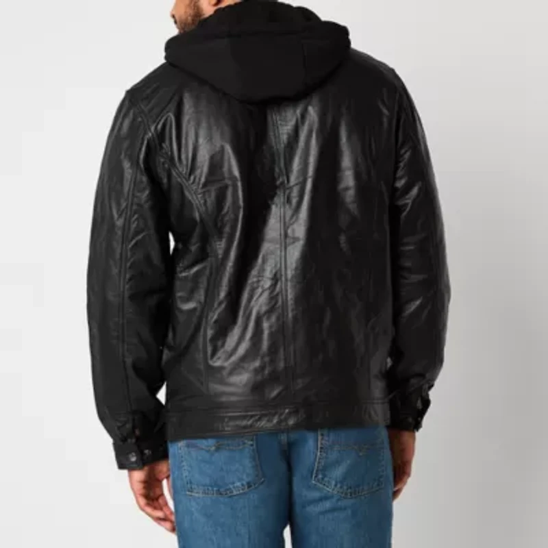 Victory Mens Leather Midweight Jacket