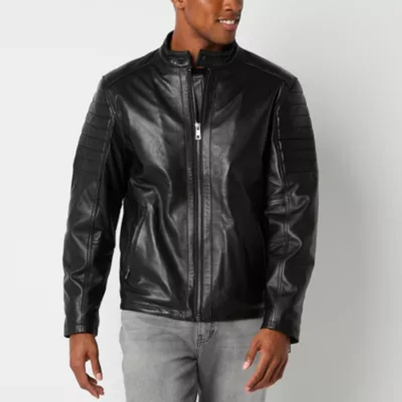Victory Mens Leather Midweight Jacket