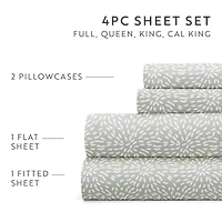 Casual Comfort Modern Circles Patterned Sheet Set