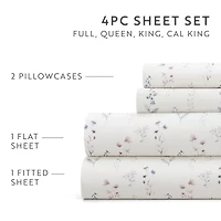 Casual Comfort Painted Meadow Patterned Sheet Set