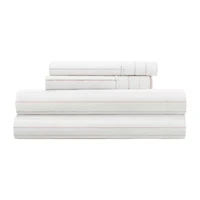 Casual Comfort Soft Stitch Stripe Patterned Sheet Set