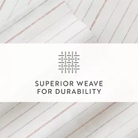 Casual Comfort Soft Stitch Stripe Patterned Sheet Set