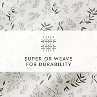 Casual Comfort Tossed Foliage Patterned Sheet Set